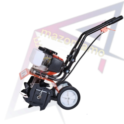 Motozappa a benzina compatto 65cc e 3,7CV larghezza lavoro 30cm-