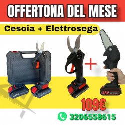 Super promozione Cesoia Forbice con elettrosega in super offerta