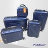 SET DI 5 VALIGIE RIGIDE TROLLEY BAGAGLI CON BEAUTY DA VIAGGIO