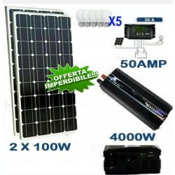 Kit Fotovoltaico 2 Kw...