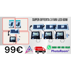 Super offerta 3 fari led...