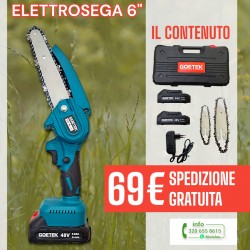 KIT ELETTROSEGA CON LAMA DA...