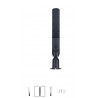 Faro lampione stradale ultra slim a led 100 watt inclinabile 90° luce 6500k IP65