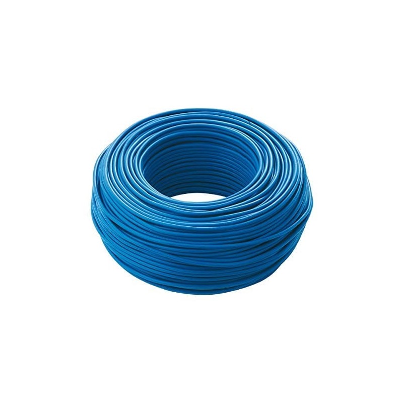 FILO CAVO ELETTRICO UNIPOLARE 1x2,5 MMQ 2,5 FS17 CORDINA BLU VARIE MISURE (100 metri)