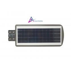 LAMPIONE STRADALE LED 60 W CON PANNELLO SOLARE FOTOVOLTAICO X2 LAMPIONI