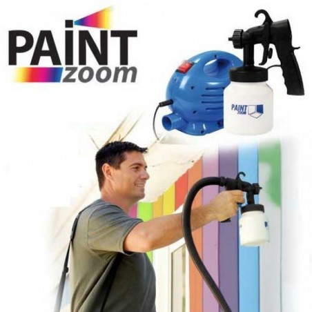 PAINT ZOOM PISTOLA A SPRUZZO PROFESSIONALE PER VERNICIARE PAINTZOOM PITTURA CASA