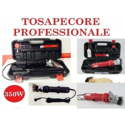 TOSAPECORE MACCHINA TOSATRICE TOSA PECORE PECORA OVINI CAPRE PROFESSIONALE 350W