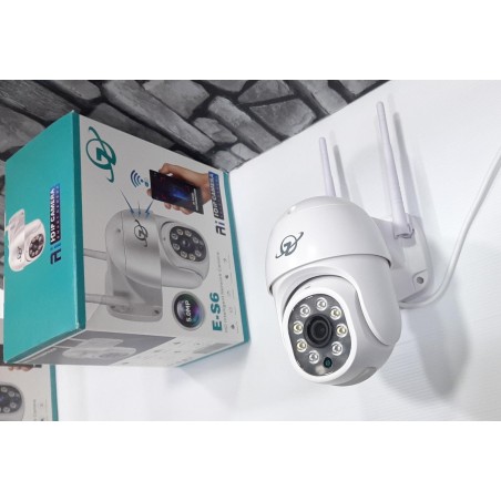 NUOVISSIMA IP CAMERA CON RICONOSCIMENTO FACCIALE!! IP66 DA ESTERNO CON ALLARME   5.0 MP