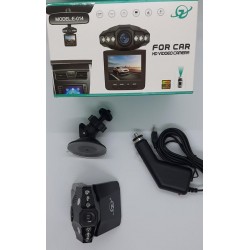 TELECAMERA AUTO VIDEOCAMERA CON VENTOSA  DASH CAM CON FUNZIONE REGISTRA BATTERIA RICARICABILE