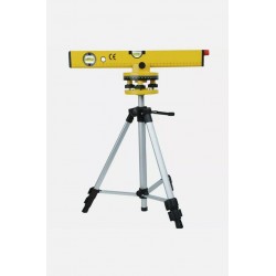 LIVELLA CON PUNTA LASER E TREPPIEDE INCLUSO IN COMODA VALIGIA