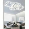 Lampadario Led Moderno Plafoniera Luce Fredda Naturale 6400k 4000k 70w