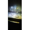COPPIA DI LAMPADA LED RICARICABILE DA TAVOLO  BAR RISTORANTE ALBERGO CASA SENZA FILI LUCE NATURALE 4000K + RGB