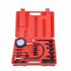 Kit tester pressione compressione cilindri motore auto e motori Diesel set 17pz