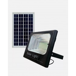 2 FARI LED SOLARI DA100W CADAUNO CON PANNELLO SOLARE INCLUSO