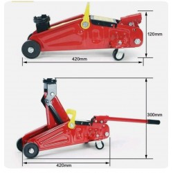 Offertissima Crik da 2 ton con coppia di 2 cavalletti da 3 ton